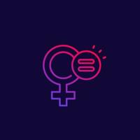 icono de línea de menopausia para web vector