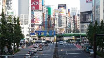 Zeitraffer-Shinjuku-Gebiet in der Stadt Tokio, Japan video