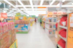 Abstract blur shopping mall and retail store interior photo