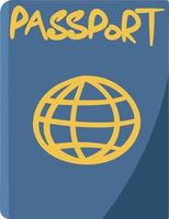 Passport Vector Isolated on White Background. Travel Essential Documents.