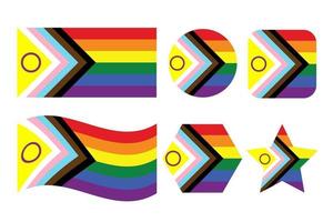 New Progress pride flag The Progress pride flag is getting an intersex vector