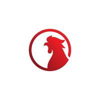 Rooster Logo  Chicken Head icon and symbol Designs Template vector