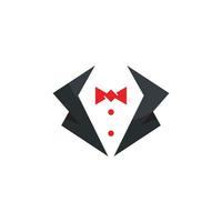 Tuxedo man logo and symbols template vector