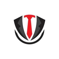 Tuxedo man logo and symbols template vector