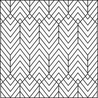 patrón de líneas abstractas planas lineales vector