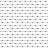 Black and white minimal triangle pattern design vector