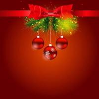 Abstract Beauty Christmas and New Year Background. vector