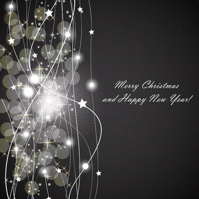 Abstract Beauty Christmas and New Year Background.