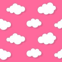 Abstract Cloud Background Vector Illustration