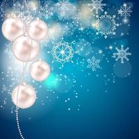 Abstract Beauty Christmas and New Year Background. vector