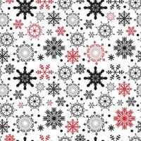 Abstract Beauty Christmas and New Year Seamless Pattern vector
