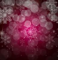 Abstract Beauty Christmas and New Year Background. vector