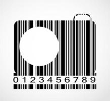 Barcode Camera  Image Vector Illustration