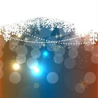 Abstract Beauty Christmas and New Year Background. vector