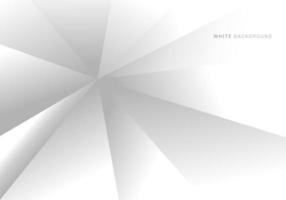 Abstract white and gra triangles dimension background texture vector