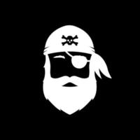 Bearded man icon. vector