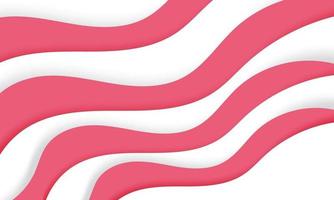 Abstract Pink Paper Cut Background vector