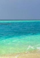 The Indian Ocean at Madivaru and Finolhu at the Rasdhoo Atoll, Maldives photo