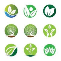 Ecology logo images illustration vector