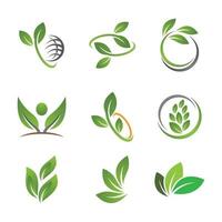 Ecology logo images illustration vector