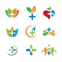 imagenes medicas logo vector