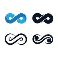 Infinity logo images vector