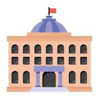 Council Building Architecture vector