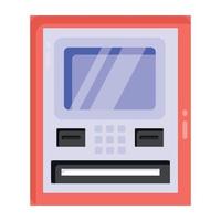 Atm cash  Machine vector