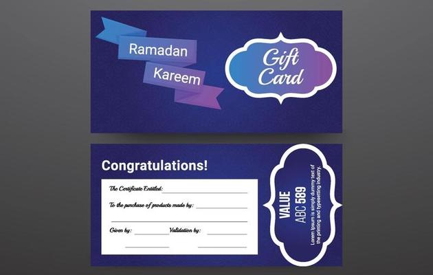 Collection of Ramadan Gift Coupon with different discount offer