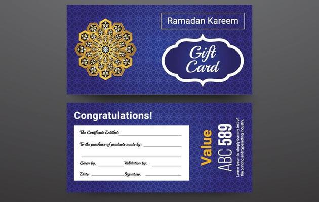 Collection of Ramadan Gift Coupon with different discount offer