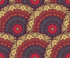 Mandala Seamless Pattern vector