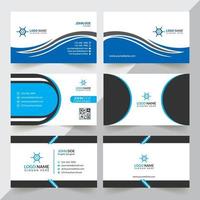 Creative And Corporate Business Card Design Template vector