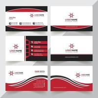 Modern And Professional Business Card Design Template vector