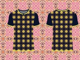 Decorative Ornamental T-shirt Pattern vector