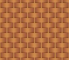brown wicker basket seamless pattern vector