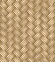 seamless waven straw  texture. Wicker or rattan pattern vector
