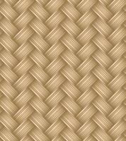 seamless waven straw  texture. Wicker or rattan pattern vector