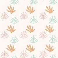 seamless floral pattern with flowers vector