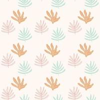 seamless floral pattern with flowers vector