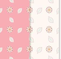 seamless floral pattern with flowers vector