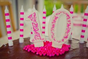 10th Birthday Cake decoration photo