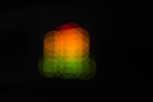 Blurred equalizer bars - abstract colorful dots photo