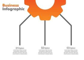plantilla de diseño de infografía empresarial. vector