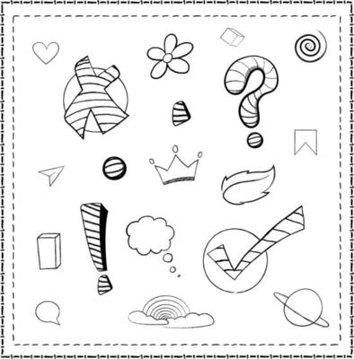 Line Doodle Symbols