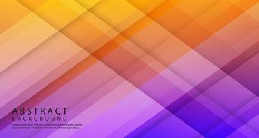 Abstract 3d geometric background with colorful shapes decoration vector