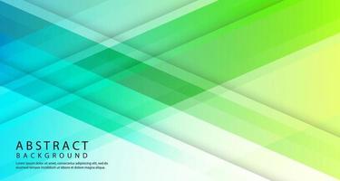 Abstract 3d geometric background with colorful shapes decoration vector