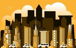 Hotel Apartment Office Business City Building Cityscape Skyline vector