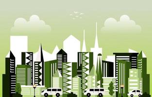 Hotel Apartment Office Business City Building Cityscape Skyline vector