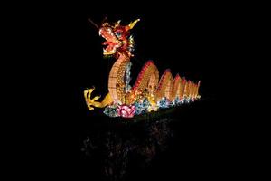 linterna de dragón chino foto