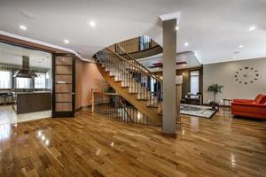 Luxury Canadian House with hard wood floors and stair cases
